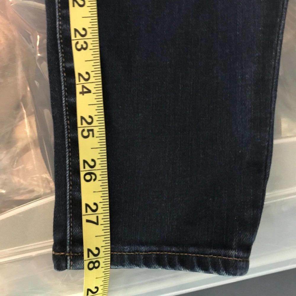 Madewell Jeans Womens Sz 28 Blue Denim 9 Inch High Rise Skinny Stretch 5 Pocket - Picture 11 of 11